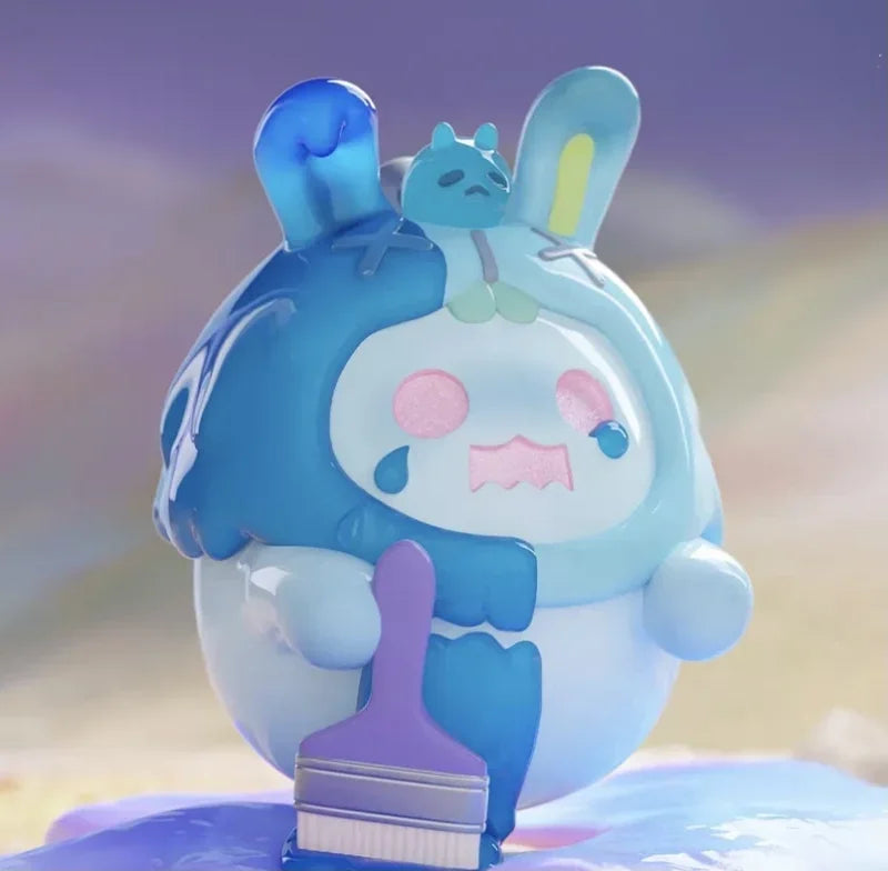 ShinWoo The Lonely Moon Series  Cute Action Anime Figures Dolls Kawaii Toys Gift figure Toy
