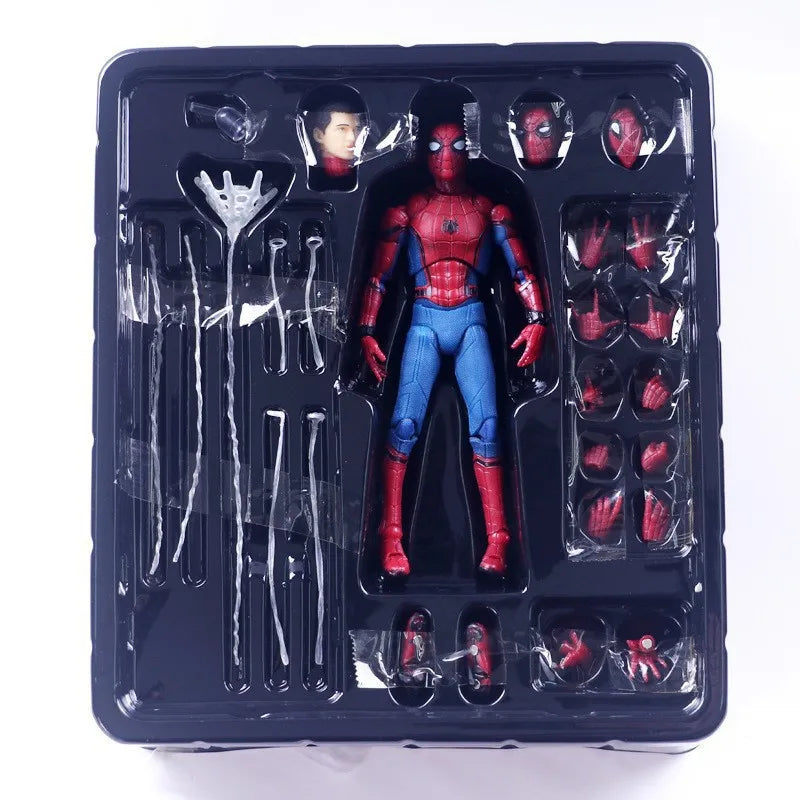 AMAZING YAMAGUCHI Spiderman Gwen Stacy Action Figure Spider Gwen PVC Model Spider-Man Across the Spider-Verse Miles Morales Toys