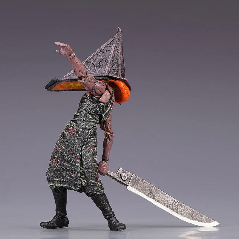 17cm Figma Sp-055 Silent Hill Revelation 3D Figure Red Pyramid Thing Action Figures PVC Collection Pyramid Head Model Toys Gifts