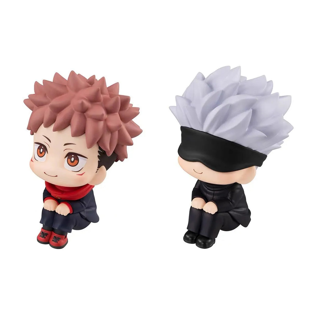 Anime Jujutsu Kaisen Gojo Satoru Itadori Yuji Kawaii Q Ver Action Figures Collection Cute PVC GK Model Doll Toy Gift For Friends
