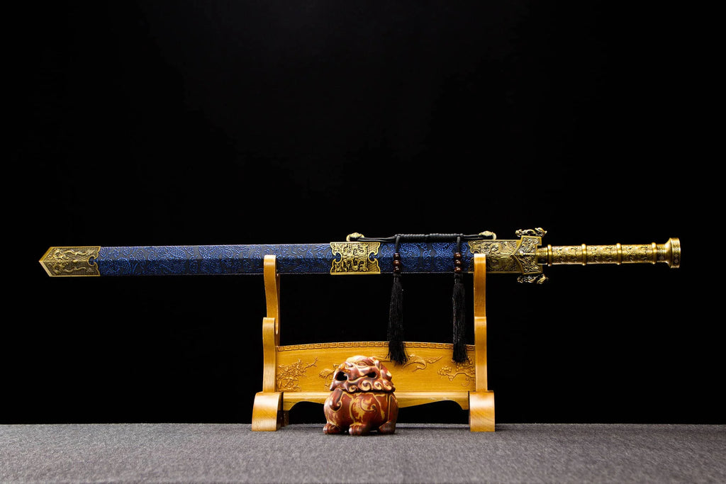 Medieval legend hero Dragon-Slaying God Sword True Steel Battle preparation katana Blade Sharp Kung Fu Martial Arts Samurai