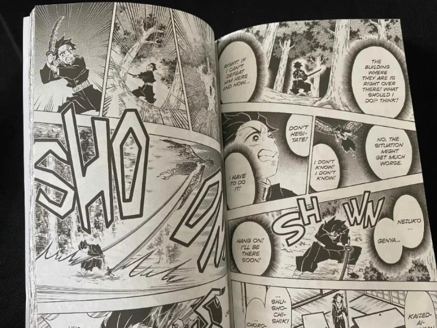 Anime Demon Slayer Volumes Yaiba Japanese Teen Fantasy Science Mystery Suspense Manga Comic Books English