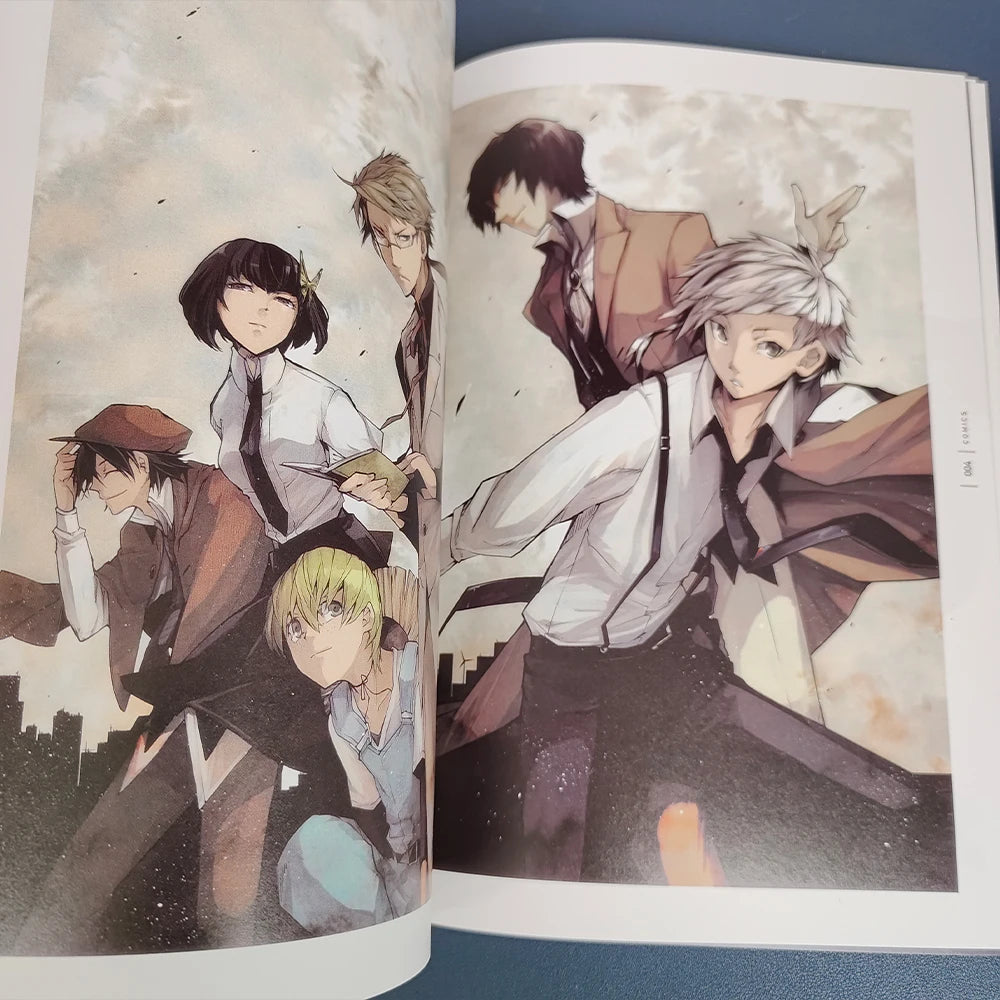 Harukawa 35 Art Works Anime Book Bungo Stray Dogs Illustration Cartoon Art Books Photo Album Painting Anthology