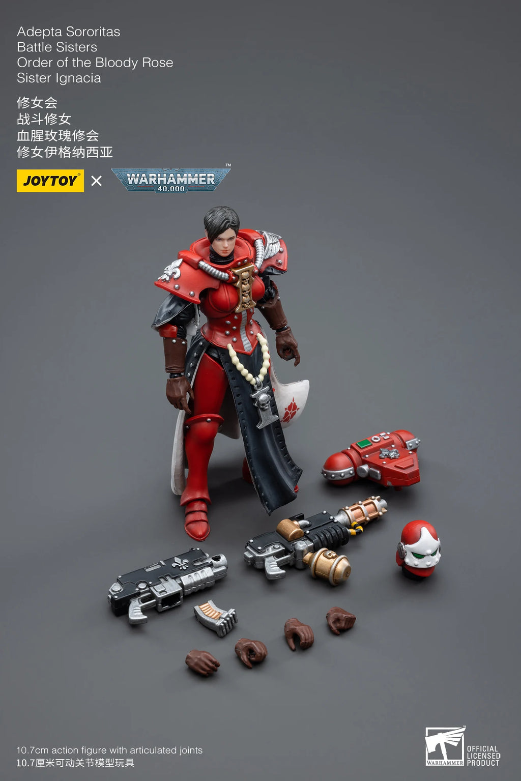 JOYTOY 1/18 Action Figure 40K The Horus Heresy Battle Sister Figures And Mechas Anime Military Model