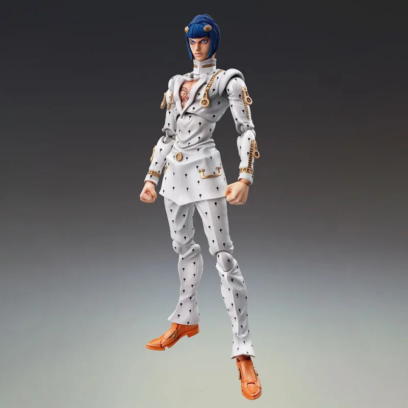 Anime Jojo Bizzare Adventure Figure Jotaro Kujo Star Platinum Kujo Jotaro Group Josuke Higashikata Killer Queen Second Figures