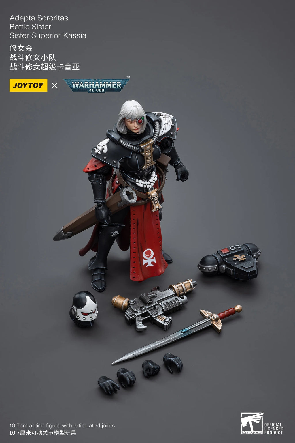 JOYTOY 1/18 Action Figure 40K The Horus Heresy Battle Sister Figures And Mechas Anime Military Model