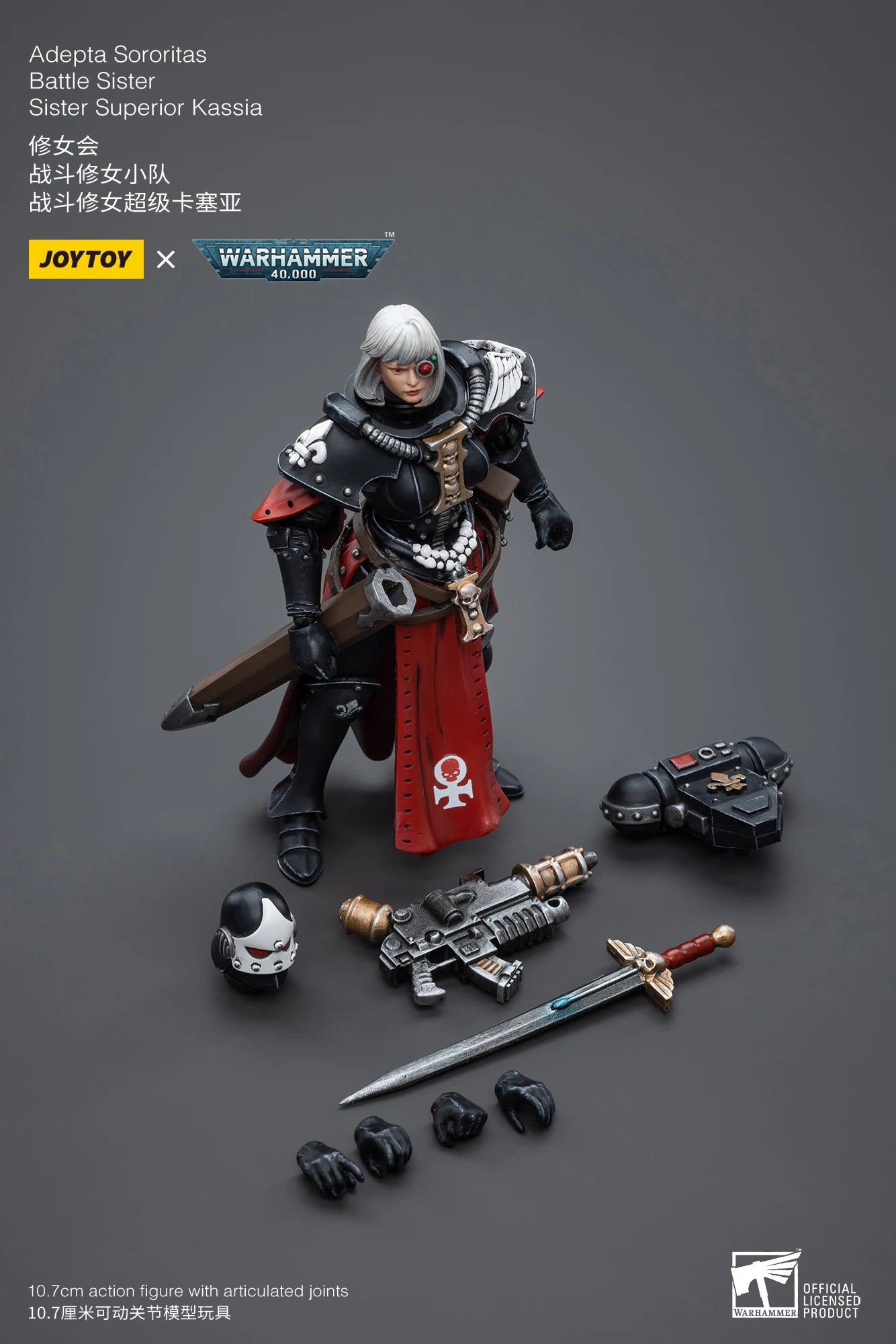 JOYTOY 1/18 Action Figure 40K The Horus Heresy Battle Sister Figures And Mechas Anime Military Model