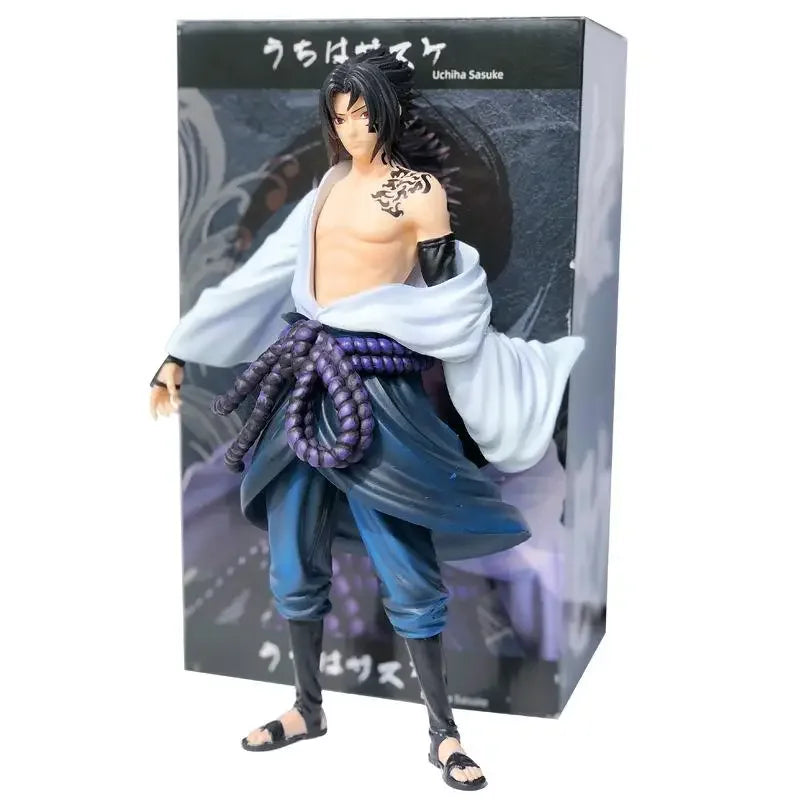 1Pc 20cm Anime Naruto Sasuke Kakashi Uzumaki Gaara Action Figures Cartoon PVC Collectiable Model Toys Kids Boys Birthday Gifts