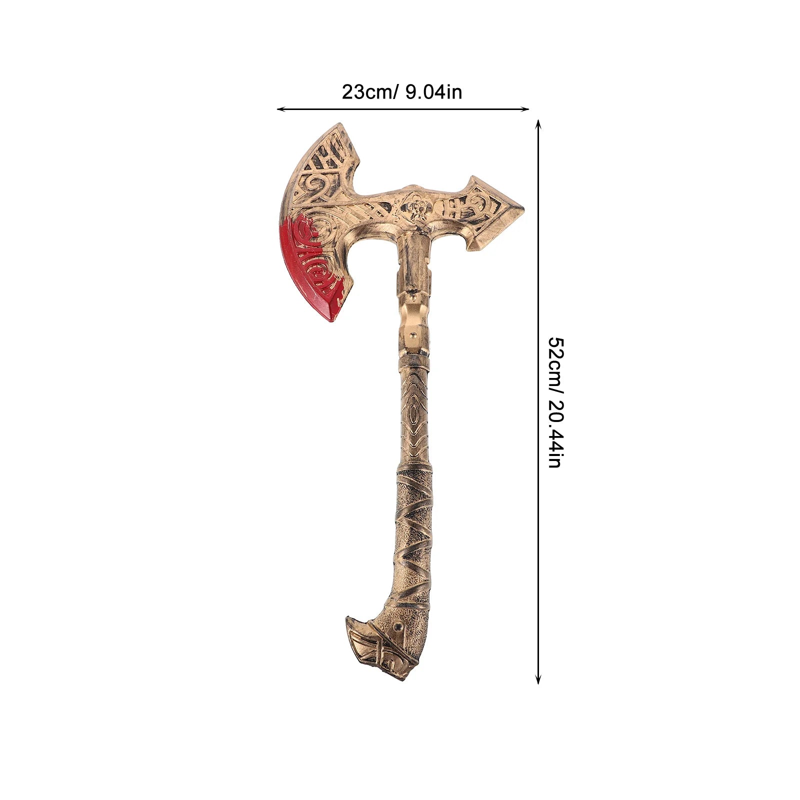 Stage Performance Axe Prop Realistic Look for Pirate Viking Cosplay Events Halloween Party Decorations Movie Props