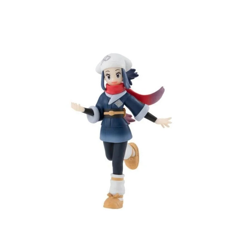 BANDAI Pokemon Figures Scale World Sinnoh Region Johto Region World Hoenn 2 Set Haruka Hikari Hibiki Anime Child Christmas Gift