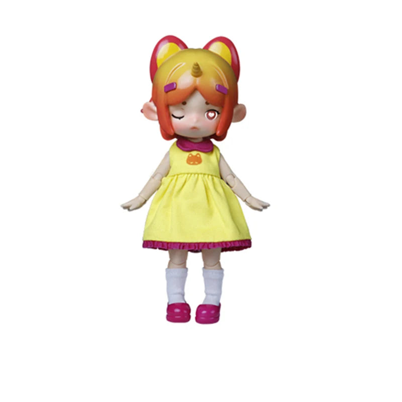 Penny Box Obtisu11 Dolls Blind Box Cute Elf Unicorn Bjd Joint Figures Mystery Box Anime Model Kawaii Surprise Toy for Kid Girl