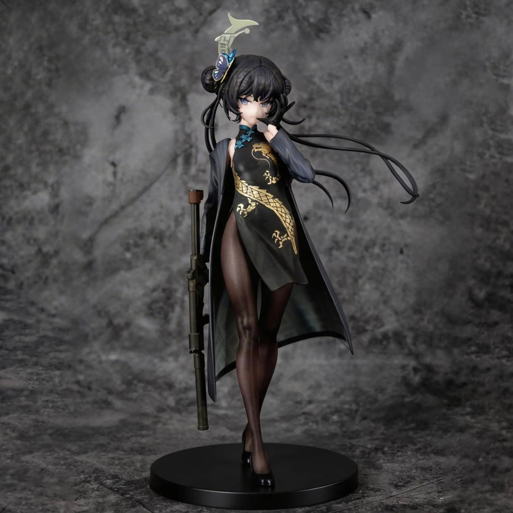 Anime Girl Figurine Cute Schoolgirl Collectible Statue For Bookshelf Tabletop Pc Case Display Gift For Teens Women Christmas