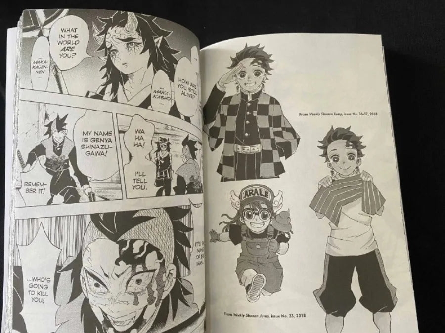 Anime Demon Slayer Volumes Yaiba Japanese Teen Fantasy Science Mystery Suspense Manga Comic Books English