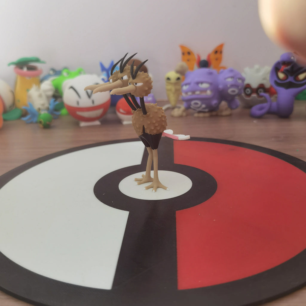 New Anime Figures Dodrio Doduo Proportion World 1:20 Diy 3D Printing Kawaii Cartoon Character Desktop Model Kids Toys Gifts
