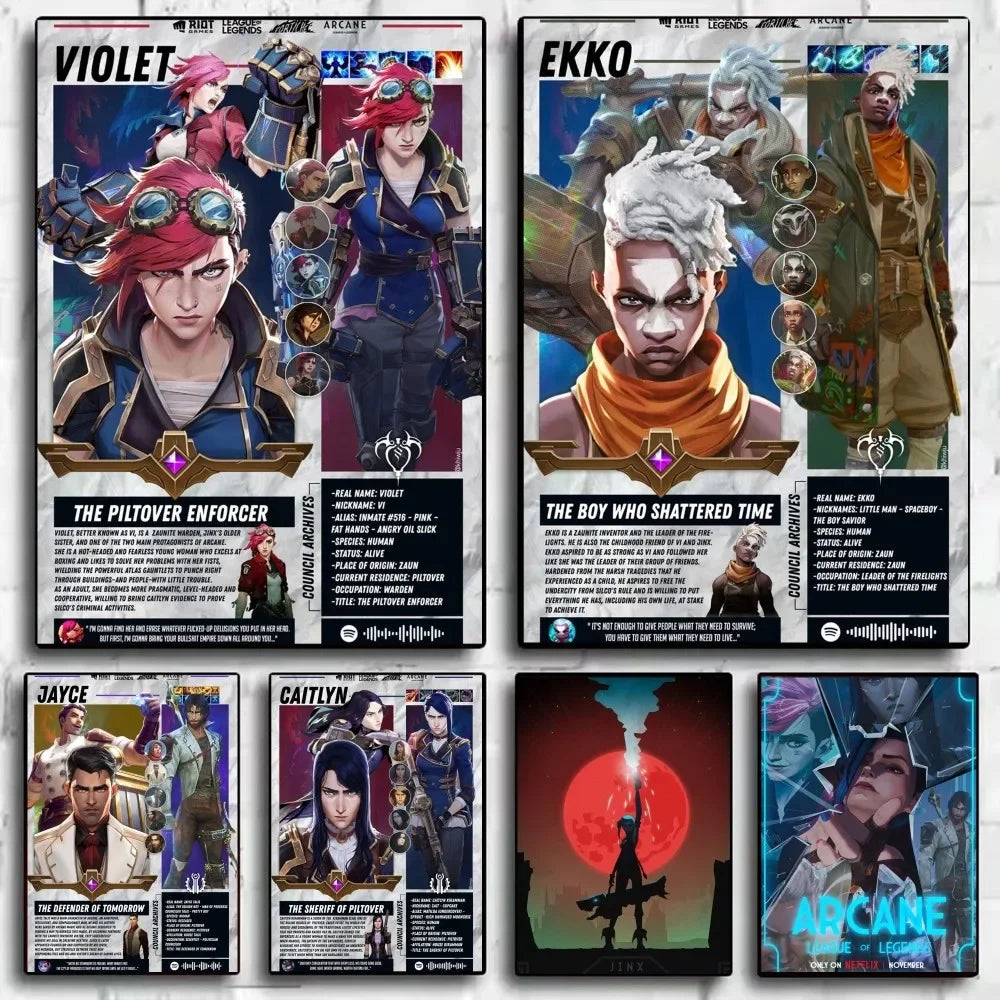 Arcane Anime Movie Poster