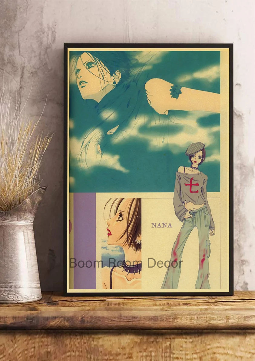 NANA Retro Kraft Poster