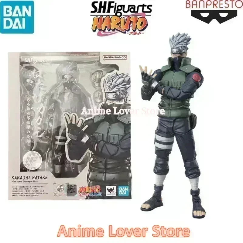 Bandai SHF Naruto Uzumaki Naruto Uchiha Sasuke Madara Haruno Sakura Hatake Kakashi Jiraiya Orochimaru Anime Figures