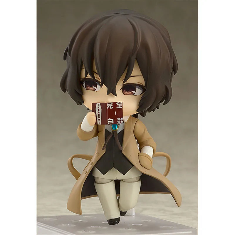 Q Version Dazai Osamu Figure Ryunosuke Akutagawa 1191 Chuya Nakahara Figure 657 676 Bungo Stray Dogs Action Figures Toys Gifts