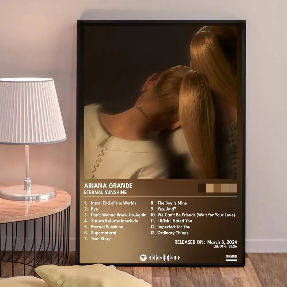 Ariana Grande Anime Poster