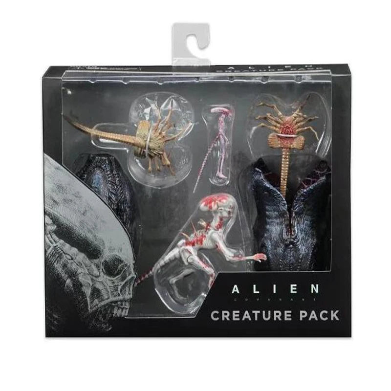 Alien Figure Xenomorph Figure Alien Neomorph Creature Pack Action Figures Model Toys Bookshelf Ornament Gift For Children