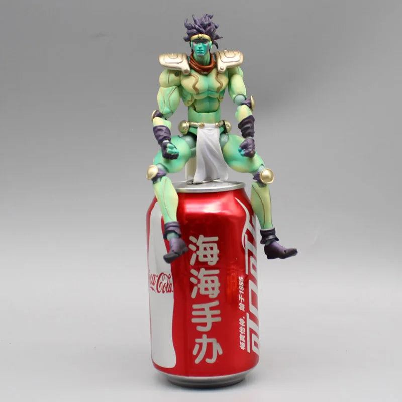 Anime JoJo's Bizarre Adventure Figures Star Platinum Kujo Jotaro Action Figure Collection Jonathan Joestar Dio Brando Model Toys