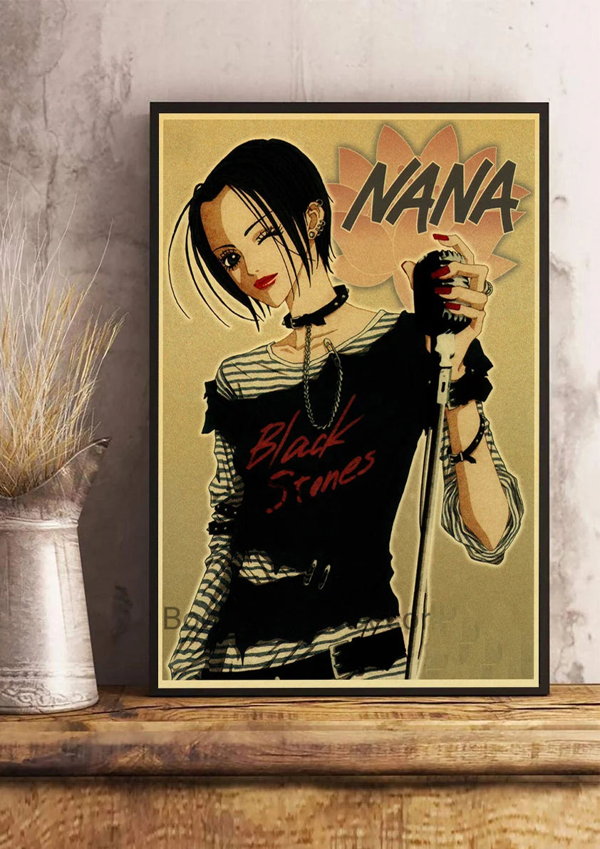 NANA Retro Kraft Poster