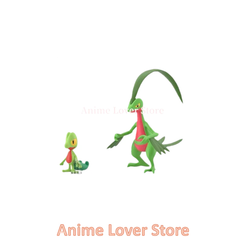 Bandai Original Scale World POKEMON Hoenn Region May Brendan Treecko Torchic Mudkip Blaziken Anime Figures Toys