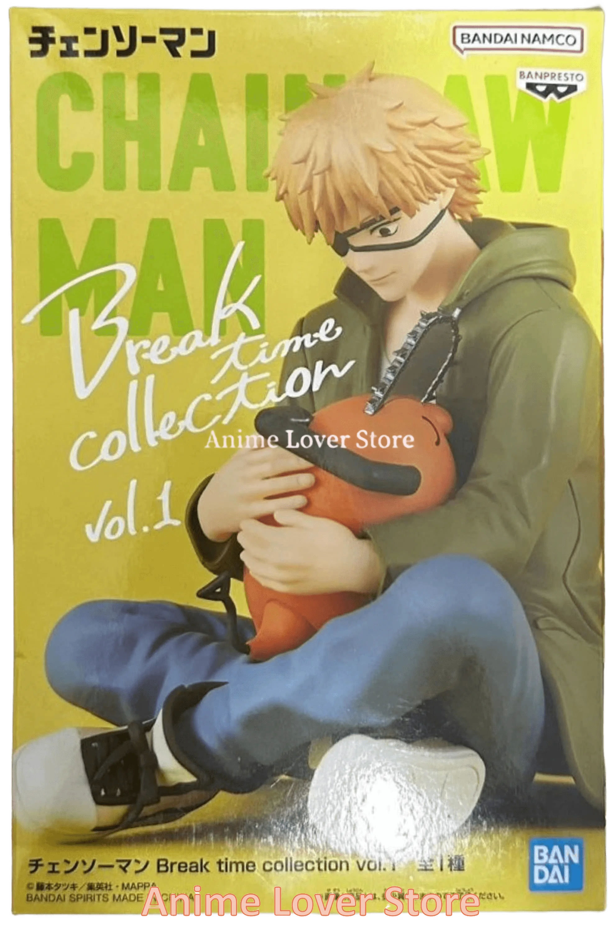 Bandai Banpresto Break Time Chainsaw Man Power Denji Anime Figures Toy