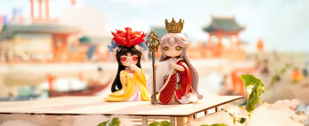 Robotime Rolife Suri Journey to the West Series Blind Box Action Figures Doll Toys Surprise Box Lady Toys - SIXX0