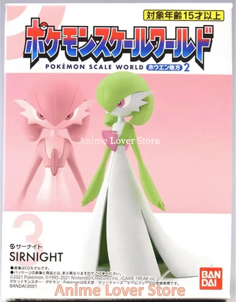 Bandai Original Scale World POKEMON Hoenn Region May Brendan Swablu Altaria Ralts Gardevoir Anime Figures Toys