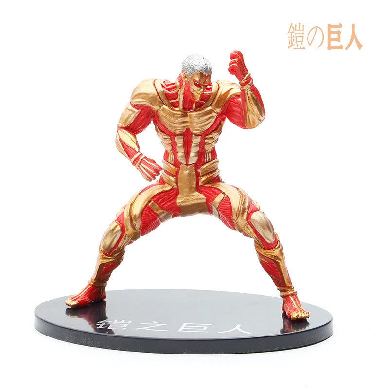16cm Anime Attack on Titan Figures Beast Colossal The Founding Armored Titan Action Figure PVC Collection Eren Figure Model Toys