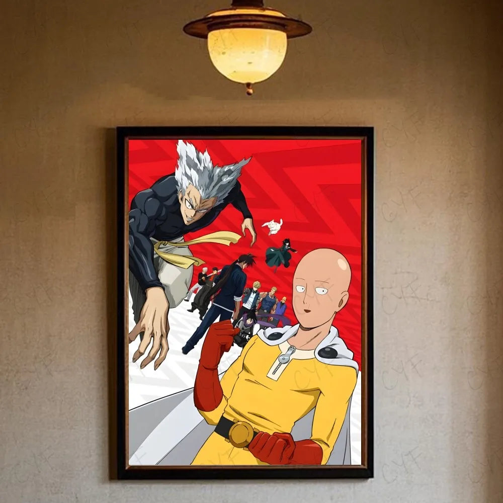 One Punch Man Anime Poster