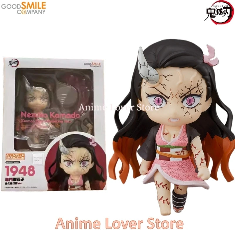 Good Smile Nendoroid Demon Slayer GSC Kamado Nezuko Tanjirou Uzui Tengen Hashibira Inosuke  Agatsuma Zenitsu Akaza Anime Figures