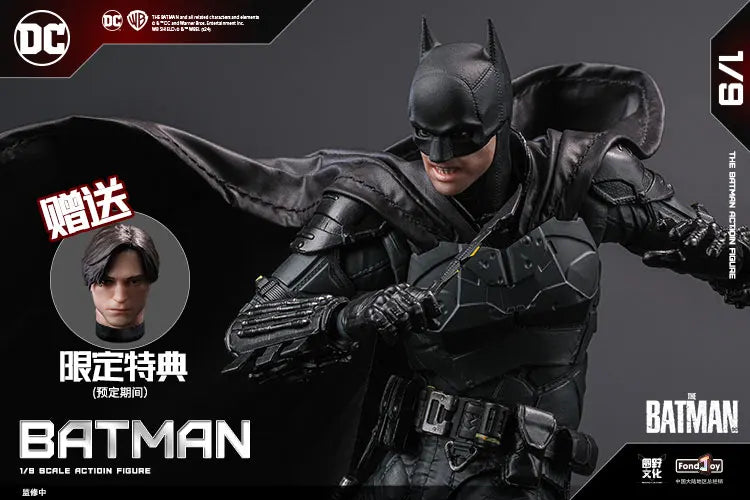 Originals DC Justice League The Batman Robert Pattinson Figure Batman  Anime Figures Collection Models Toys Gift