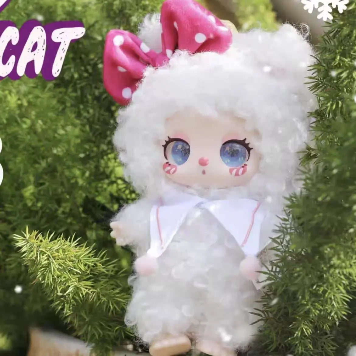 Genuine Liila'S Lucky Cat V3 Serise Blind Box Cute Vinyl Plush Pendant Doll Trendy Toys Lovely Mystery Box Figure Doll Gift