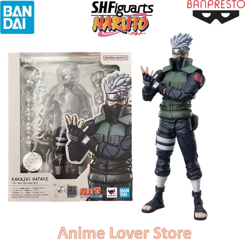 Bandai SHF Naruto Uzumaki Naruto Uchiha Sasuke Madara Haruno Sakura Hatake Kakashi Jiraiya Orochimaru Anime Figures
