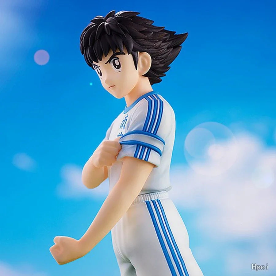 Anime Captain Tsubasa Figures Ozora Tsubasa Figure Wakabayashi Genzo Kojiro Hyuga Action Figurine Collectible Toys Ornament Gift