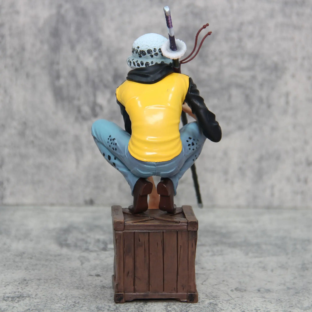 21cm One Piece Figures Trafalgar D. Water Law Action Figures Anime Pvc Model Statue Ornamen Collection Decoration Toys Gifts