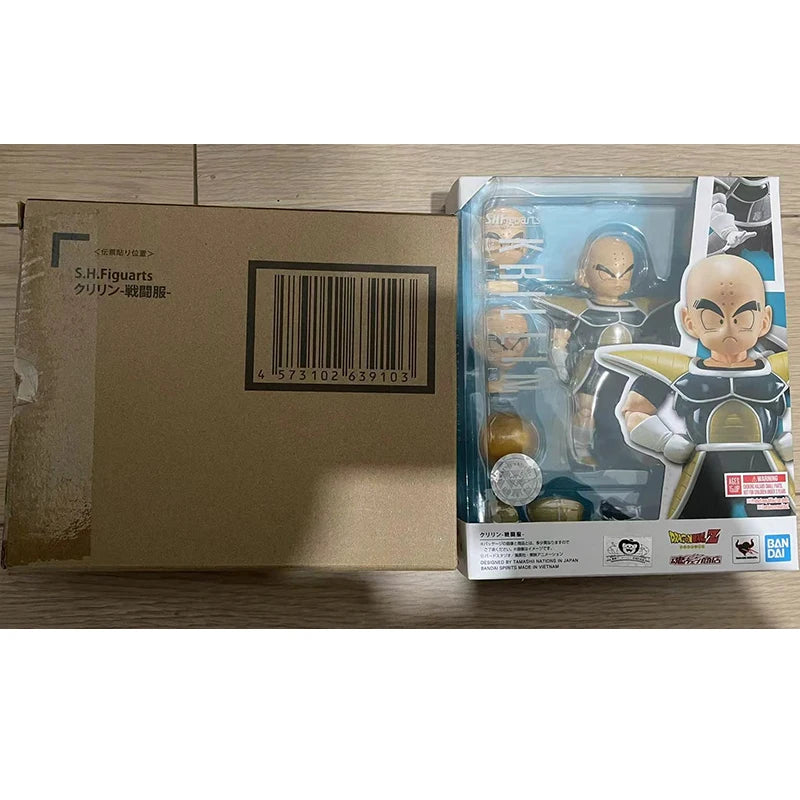 100%Original BANDAI S.H.Figuarts Son Gohan Vegeta Android 16  Frieza Turles Dodoria Dragon Ball Z Action Figures Model Toys