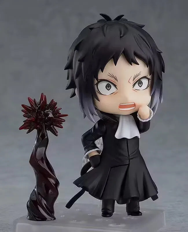 Q Version Dazai Osamu Figure Ryunosuke Akutagawa 1191 Chuya Nakahara Figure 657 676 Bungo Stray Dogs Action Figures Toys Gifts