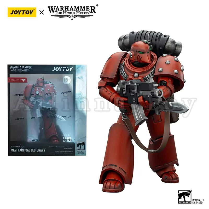 JOYTOY 1/18 Action Figure 40K The Horus Heresy Blood Angels Figures & Mechas Anime Collection Model Toy