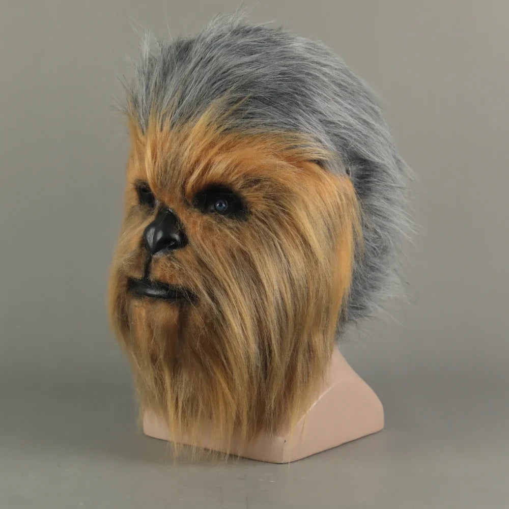 Cosplay Chewbacca Mask Head Masks Halloween Party Costume Prop