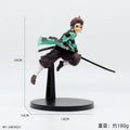 Demon Slayer Action Figures Tanjirou Nezuko Zenitsu Kanroji Mitsuri Muichirou Uzui Tengen Anime Figure Collection Model Doll Toy