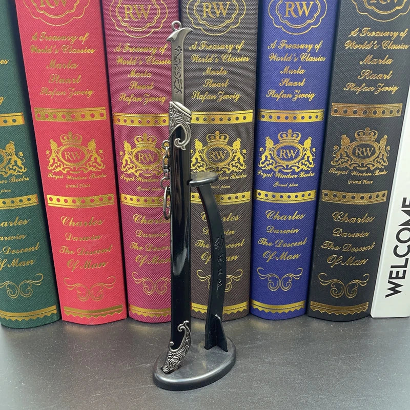 Thranduil's Sword Replica - 22cm/8.66in Sword Zinc Alloy Model, Non-Sharp, with Sheath, Ideal for Gifting, or Desk Display
