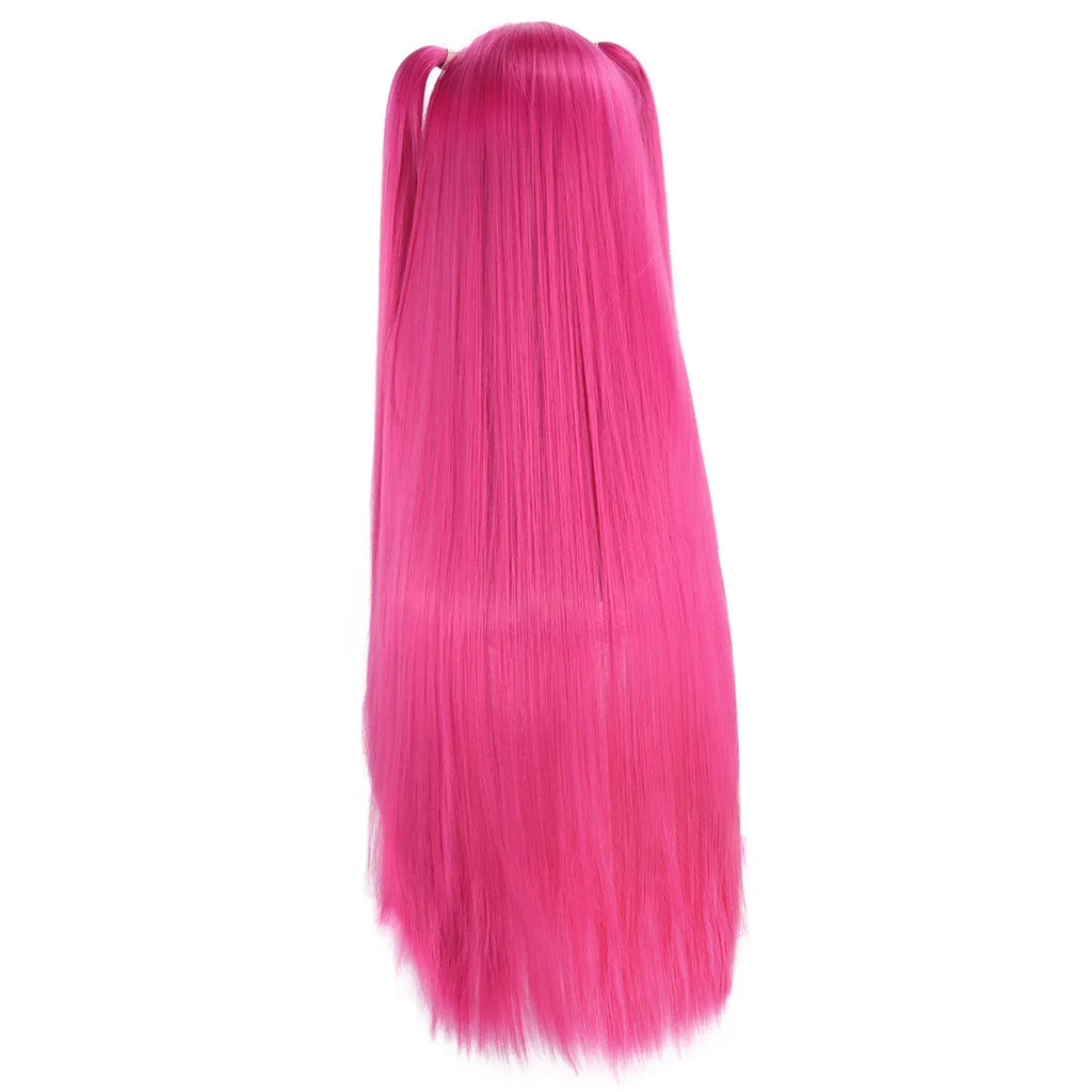 Cosplay Wig  Mir-a Rum-i Zo-e Purple Black Red Long Hair Heat Resistant Synthetic Wigs Carnival Props