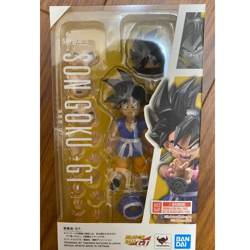 100%Original BANDAI S.H.Figuarts Son Gohan Vegeta Android 16  Frieza Turles Dodoria Dragon Ball Z Action Figures Model Toys
