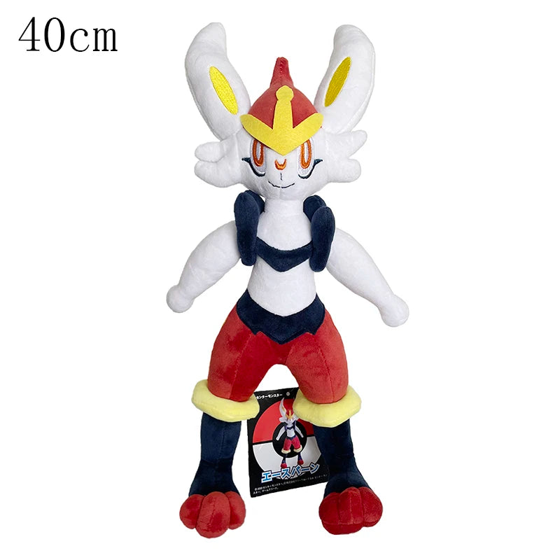 Pokemon Plush Ceruledge Stuffed Doll Scorbunny Cinderace Koraidon Charizard Blastoise Gengar Armarouge Figures Toys Xmas Gifts
