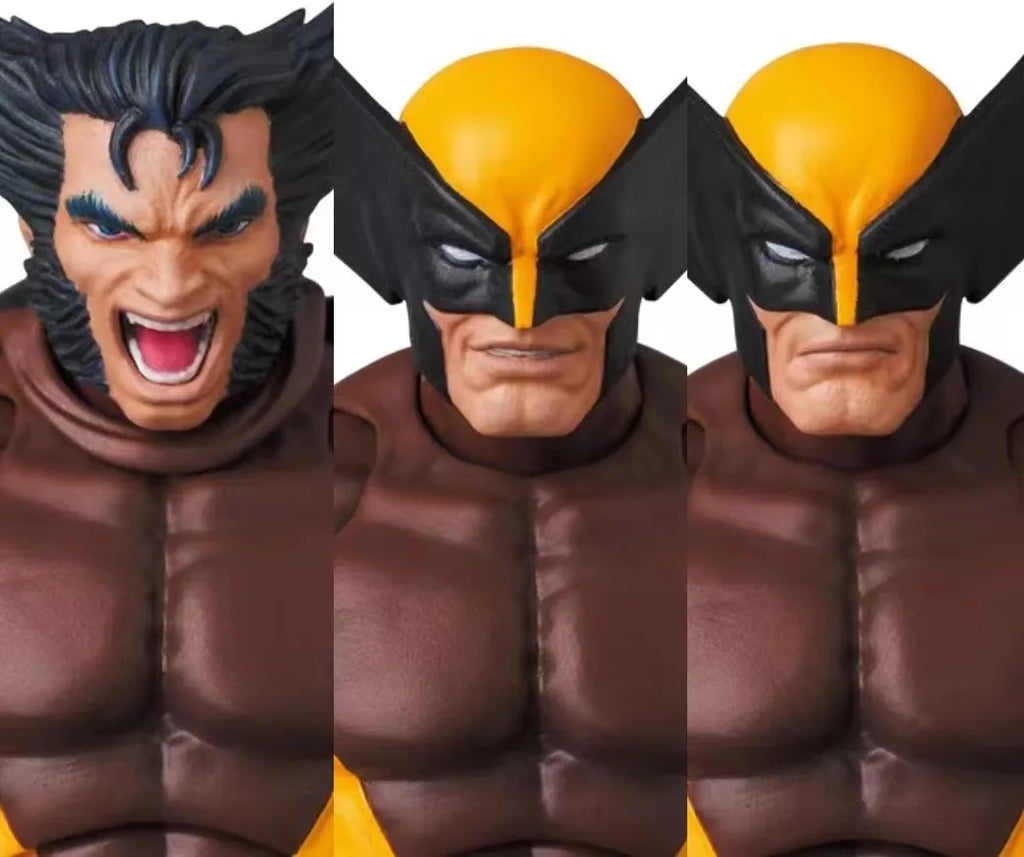 Ct Mafex 138 Wolverine Action Figures Toys Set High Quality Movable Statue Model Doll Collectible Ornaments Halloween Xmas Gifts