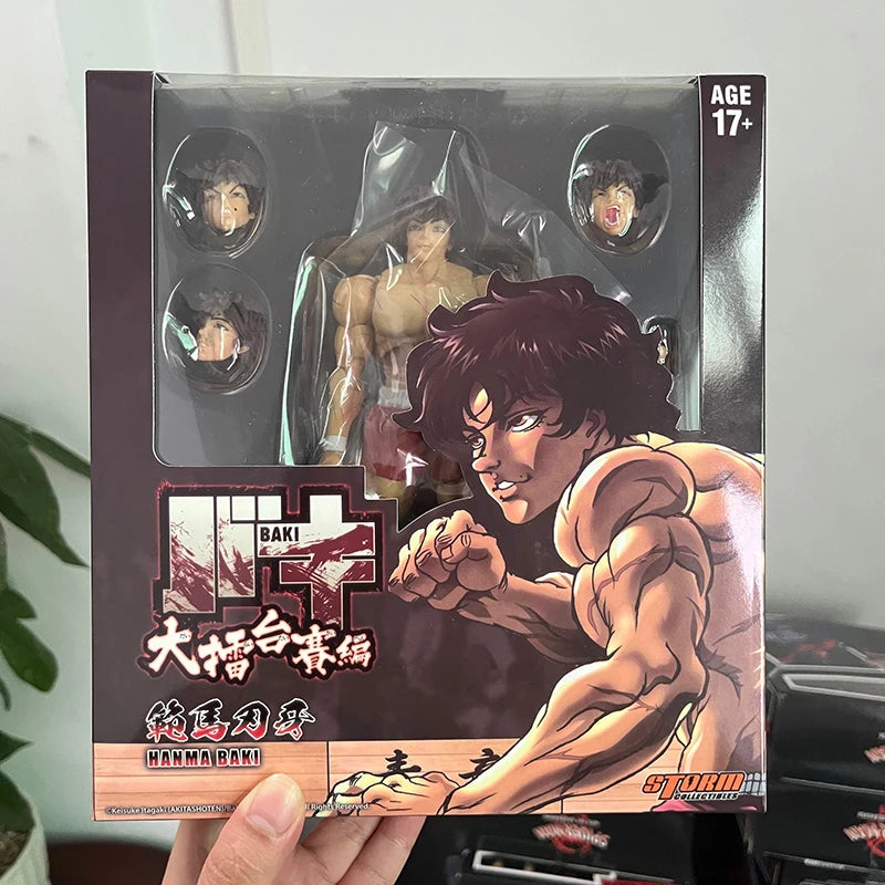 Presale Ko St Storm Toys Baki Hanma Action Figure Baki Kibk01 1/12 Son Of Ogre Figures Collectible Model Toys Joint Movable Doll