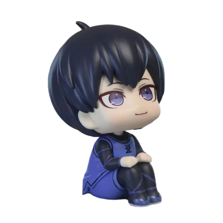 Blue Lock Anime Figure Isagi Yoichi Chigiri Hyoma Bachira Meguru Nagi Seishiro Action Figures Collection Model Figurine Doll Toy